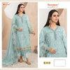 C1824 Rosemeen By Fepic Organza Embroidered Work Pakistani Salwar Kameez Wholesale Price In Surat